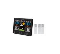 La Crosse Technology WS6825BL 2 Station Météo, Noir