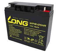 WSB Batterie 18 Ah 12 V AGM au plomb pour tondeuse à gazon, tracteur-tondeuse autoportée 17 Ah 19 Ah 20 Ah 22 Ah 23 Ah