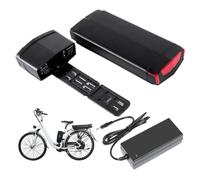 WSDAV Pack de Batteries Lithium 36 V/48 V pour Rack arrière, 8 Ah, 10 Ah, 12 Ah, 13 Ah, 14 Ah, 15 Ah et 17,5 Ah, avec Chargeur