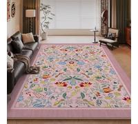 WSNCXFW Tapis Chauffant électrique au graphène - Tapis Chauffant pour Sol avec Thermostat et minuterie, Chauffage Rapide, Chauffe-Pieds, Solution de Chauffage intérieur pour Salon,D,100 * 200CM