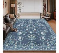 WSNCXFW Tapis Chauffant électrique au graphène - Tapis Chauffant pour Sol avec Thermostat et minuterie, Chauffage Rapide, Chauffe-Pieds, Solution de Chauffage intérieur pour Salon,F,140 * 200CM