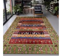 WSNCXFW Tapis Chauffant en graphène, Tapis de Sol Chauffant, Tapis décoratif de Noël, Tapis Chauffant électrique, Tapis Chauffant pour Le Sol, Chauffe-Pieds d'intérieur avec minuterie,A,150 * 200CM