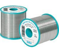 Étain à souder sans plomb Sn0,7Cu 0.5 mm Weller WSW SC L0 bobine 500 g