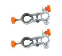 Wswqop 2 Supports de Parasol de Pêche, pour Patio, avec Clip de Fixation, Faciles à Installer pour Cannes de 23 à 25 Mm, Fabriqués En Alliage D'aluminium, Orange