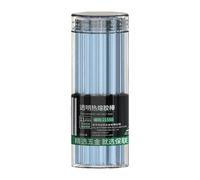 Wswqop 48 Bâtonnets de Colle Thermofusible Transparents et Polyvalents pour Mousse EVA, Adaptés Aux Projets de Réparation et de Décoration Courants, 18 Pièces