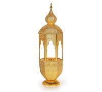 Wswqop Brûleur d'Encens Décoratif Brûleur Maison Encensoir Diffuseur Censer Plateau Amovible en Fer Ajoure Style Château Classique Adapté au Salon Entrée Espace de Prière, Grand