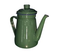 Wswqop Cafetière, Bouilloire, Théière et Chauffe-Lait en Acier émaillé. pour Faire Bouillir Ou Infuser Le Thé, pour La Cuisine, La Maison, Les Réceptions et, Vert