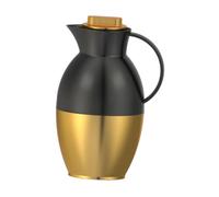 Wswqop Cafetière En PP, Température Par Pichet Isotherme avec Couvercle, Théière Décorative Résistante à La et Aux Intempéries, Noir