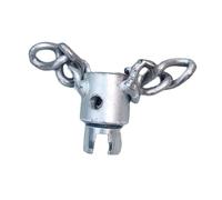 Wswqop Chaîne de Débouchage pour Canalisations, Outil Flexible de Nettoyage Des Drains, Furet de Débouchage de Tuyaux, Outil Manuel P, Chaîne Simple de 22