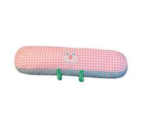 Wswqop Coussin de Soutien pour Les Jambes, Coussin Décoratif, Oreiller de Sommeil, Coussin de Chaise, Oreiller Cervical, Chambre à Coucher, Couchage Latéral, Rose