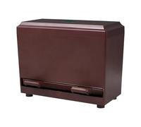 Wswqop Distributeur de Pailles, Porte-pailles, étui Réutilisable, Boîte de Rangement Pratique et Polyvalente pour Magasins et Cafés, Rouge 22.8x11.5x18cm