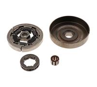 Wswqop Embrayage de Tronçonneuse pour 036 MS360 034 Pièces Tambour avec Roulement 3/8 Pignon