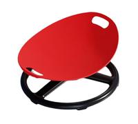 Wswqop Fauteuil Pivotant Sensoriel pour Enfants, Jouet éducatif et Apaisant, Siège Pivotant Antidérapant, Cadeau D'anniversaire Idéal pour Les Enfants, Rouge