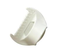 Wswqop Gabarit de Couture, Outil de Finition Des Bords pour Couture à La Main, Gabarit de Mesure, Mini-règle pour Le Quilting, Guide de Bord pour Les Points, 4 Mm Blanc