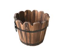 Wswqop Jardinière en Bois, Pot de Fleurs, Cadeau Polyvalent, Composition Florale, Récipient pour