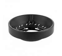 Wswqop Pare-Vent de Cuisinière Pare-Flamme Anneau Déflecteur de Chaleur Bouclier de Brûleur en Acier Inoxydable 201 pour Répartir la Chaleur et Mieux, Moderne, Industriel, Noir Mat