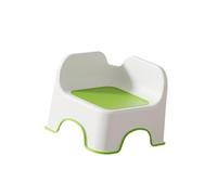 Wswqop Petit Tabouret/chaise Enfant pour Changer Les Chaussures, Siège de Salle de Bain Multifonctionnel pour Enfants, En Plastique, Adapté à La Salle de Bai, Vert