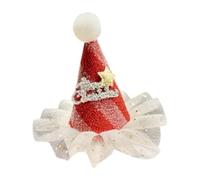 Wswqop Pince à Cheveux de Noël, épingle à Cheveux, pour Club, Fête à Thème, Festival, Carnaval, Rouge