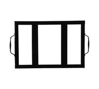 Wswqop Plateau de Barbecue Rectangulaire pour Servir Fruits de Mer et Viande, Bloc de Sel Non Inclus.