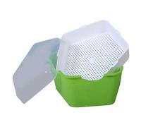 Wswqop Plateau de Semis avec Couvercle pour Micro-pousses, Réutilisable, pour Haricots et Pois. Outil de Jardinage. Plateau de Propagation, Vert