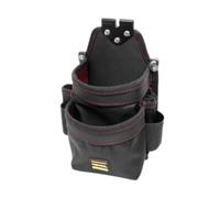 Wswqop Pochette de Ceinture Porte-outils Multipoches, Sac Utilitaire En Tissu Oxford, Pochette de Menuisier Professionnelle, Robuste et Extensible, Idéale Po, Style B
