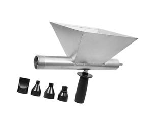 Wswqop Pompe à Coulis de Ciment électrique, Outil de Jointoiement avec Buses, Pulvérisateur de Ciment Portable et Ergonomique pour Carrelage de Sol, Coque En Métal
