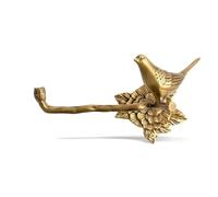 Wswqop Porte Serviette en Forme d'Anneau Mural avec sign Rétro et Motif d'Oiseau en Quincaillerie pour une Installation Flexible Dans les Toilettes et la Salle Bains Compacte, style to 2