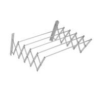 Wswqop Porte-serviettes Mural Pliable et Extensible, Antirouille, pour Salle de Bain et Maison, 100cm