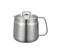Wswqop Pot à Ergonomique Récipient à Cvercle Bec Verseur an Capacité, Style A