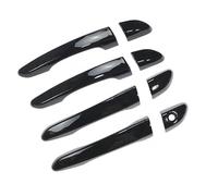 WSX5FC voiture poignée porte extérieure Couvercle De Poignée Porte Voiture En ABS Noir Brillant, Protecteur, Garniture Moulage Par Superposition, Pour Kona 2017 2018 2019 2020