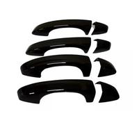 WSX5FC voiture poignée porte extérieure Pour 7 MK7 .5 2014-2019 autocollant de voiture carbone Chrome noir argent poignée porte extérieure moulage couverture garniture accessoires