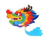 Wsymxuo Kits de Guirlandes de Dragons à Faire Soi-même pour Les Fêtes et Réunions d'enfants, Bleu 45x35cm