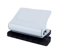 Wsymxuo Perforatrice Manuelle Portable et Sans Effort, Mini Perforatrice pour Classeurs, Loisirs Créatifs et Bureau, blanc