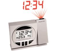 TechnoLine® digitaler Funkwecker WT 590 silber