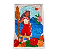 WT&T Couverture en sherpa 100 x 150 cm Vaiana