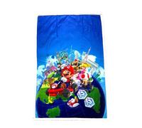 WT&T Couverture en sherpa circuit Mario Kart - 100 x 150 cm