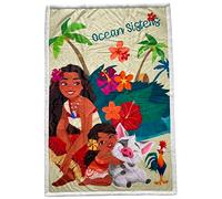 WT&T Couverture sherpa 100 x 150 cm Moana Sœurs de l'océan