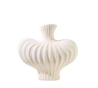 WTTAK Vase Céramique Forme Irrégulière Wabi Sabi Style Français Salon | Vase Céramique Forme Irrégulière Wabi Sabi Style Français Noir Beige Rouge Salon Entrée Fleurs Séchées Déco