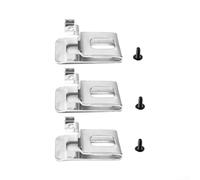 WU268 Lot de 3 crochets en acier avec vis pour perceuses 20 V | Clip de ceinture HookTool Holster AttachmentDrill Carry LoopScrew On Belt HangerPower Tool Waist MountDriver