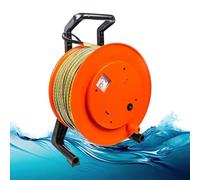WUCIOA Indicateur de Niveau d'eau de puits Profond Portable, jauge de Profondeur d'eau de puits avec sonde en Acier Inoxydable, Voyant Lumineux, Affichage de crête(100m)