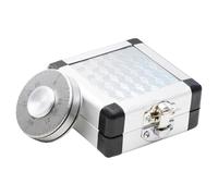 WUCIOA Jauge d'épaisseur de Film Humide, jauge de Film Humide de Type Roue avec boîte de Rangement, Haute précision de Mesure, échelle Transparente, Outil de Mesure en Acier Inoxydable(200um)
