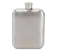 Wudaizhi Flasque De 6 Oz en Acier Inoxydable pour Hommes Femmes, Flacon De Whisky Portable, Flacon De Poche Anti-Fuite pour Liqueur pour l'escalade, Le Camping, Fête De Barbecue