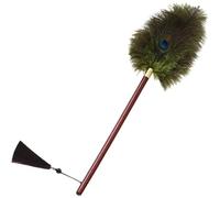 Wudaizhi Plumeau À Plumes, Manche Long De 48 Cm, Antistatique, Outil De Nettoyage pour Meubles Loisirs Créatifs, Dépoussiérant