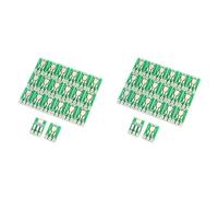 Wudhgslc Carte Adaptateur PCB Plaque Transfert SOT89/SOT223 Dip 1,5/2,3 mm | Conçu pour en prod, ce pack de 40 plaques adapte SOT89/SOT223 en DIP sur 2,54 mm avec transfert double face.
