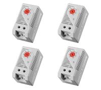 Wudhgslc Thermostat Mécanique Contrôleur Température 0-60°C NC Rouge | Contrôleur de température mécanique avec plage 0-60°C, réglage simple et NC, connexion à 2 fils, idéal pour armoires.