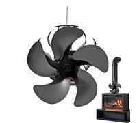 Wudhgslc Ventilateur de poêle à Bois alimenté par Chaleur - Convection | Convection fluide et silencieuse grâce à ce ventilateur alimenté par chaleur, diffusant la chaleur sans électricité ni bruit.