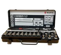 WÜRTH Assortiment de douilles TX 1/2"