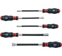 Würth Assortiment de tournevis avec arbre flexible 5 pces SHRDRH-SORT-FLEXWELLE-5TLG 6139865
