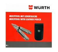 Würth Lot de 2 outils multifonctions avec étui en cuir