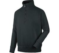 WüRTH MODYF Sweat de travail ¼ de zip Job bleu royal | Tissu mélangé de coton chaud avec col montant et fermeture éclair courte - Doux pour la peau - Certifié Oeko-Tex - Pour
